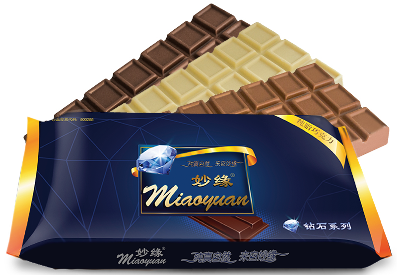 妙缘钻石纯脂巧克力大块